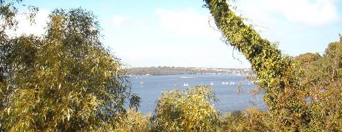 Swan River from Claremont Western Australia.